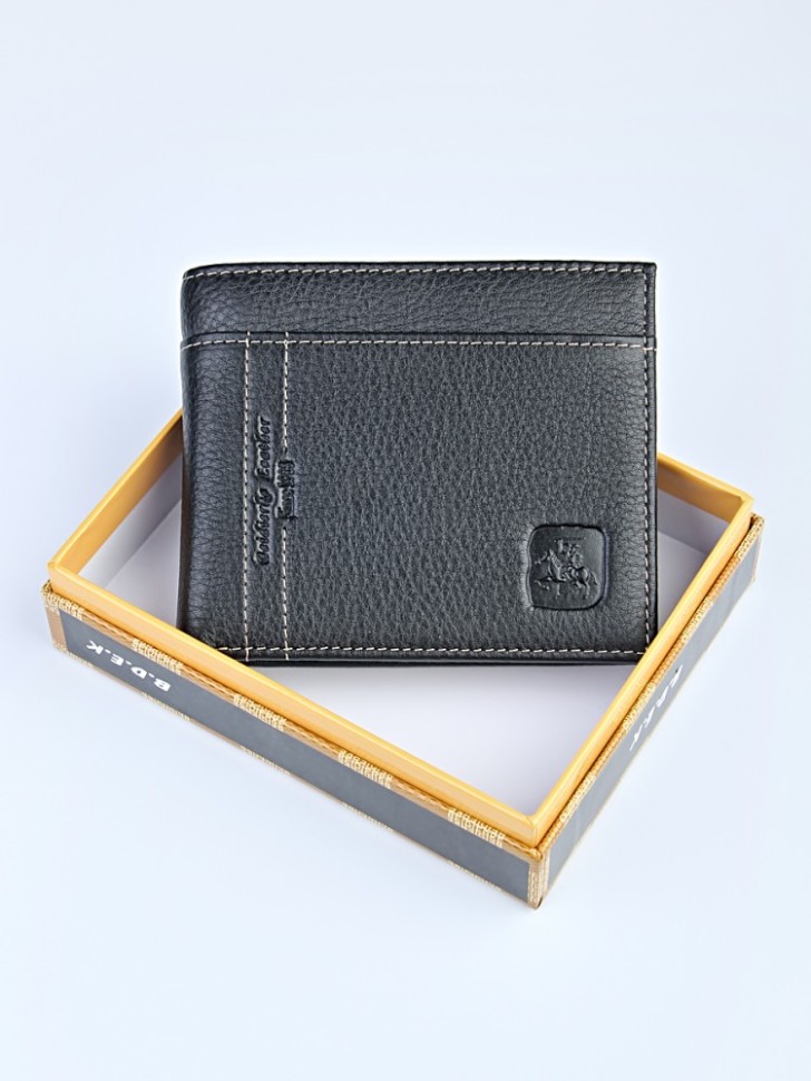 YK Портмоне мужское с зажимом для денег "B1-5101-K" (нат.кожа)