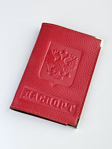 YG Обложка на паспорт с металл.уголками 