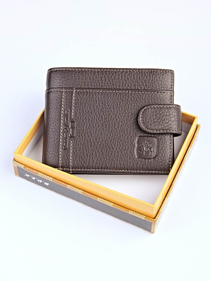 YK  Портмоне мужское "B1-5802B" (нат.кожа)