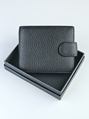 YK  Портмоне мужское "Barez 001-208-0611" б/н (нат. кожа) 