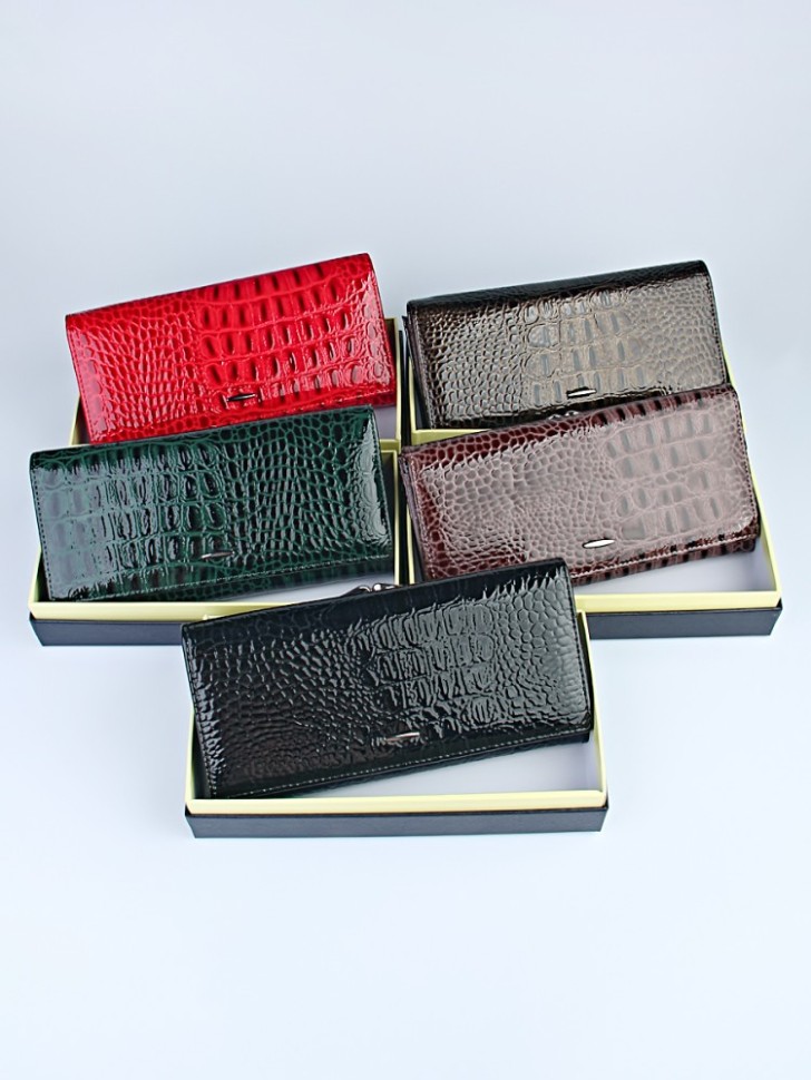 YS  043 Кошелек женский "9601" (нат.кожа)