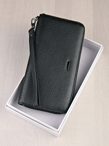 YK Клатч мужской "122" б/н (жел./нат. кожа)