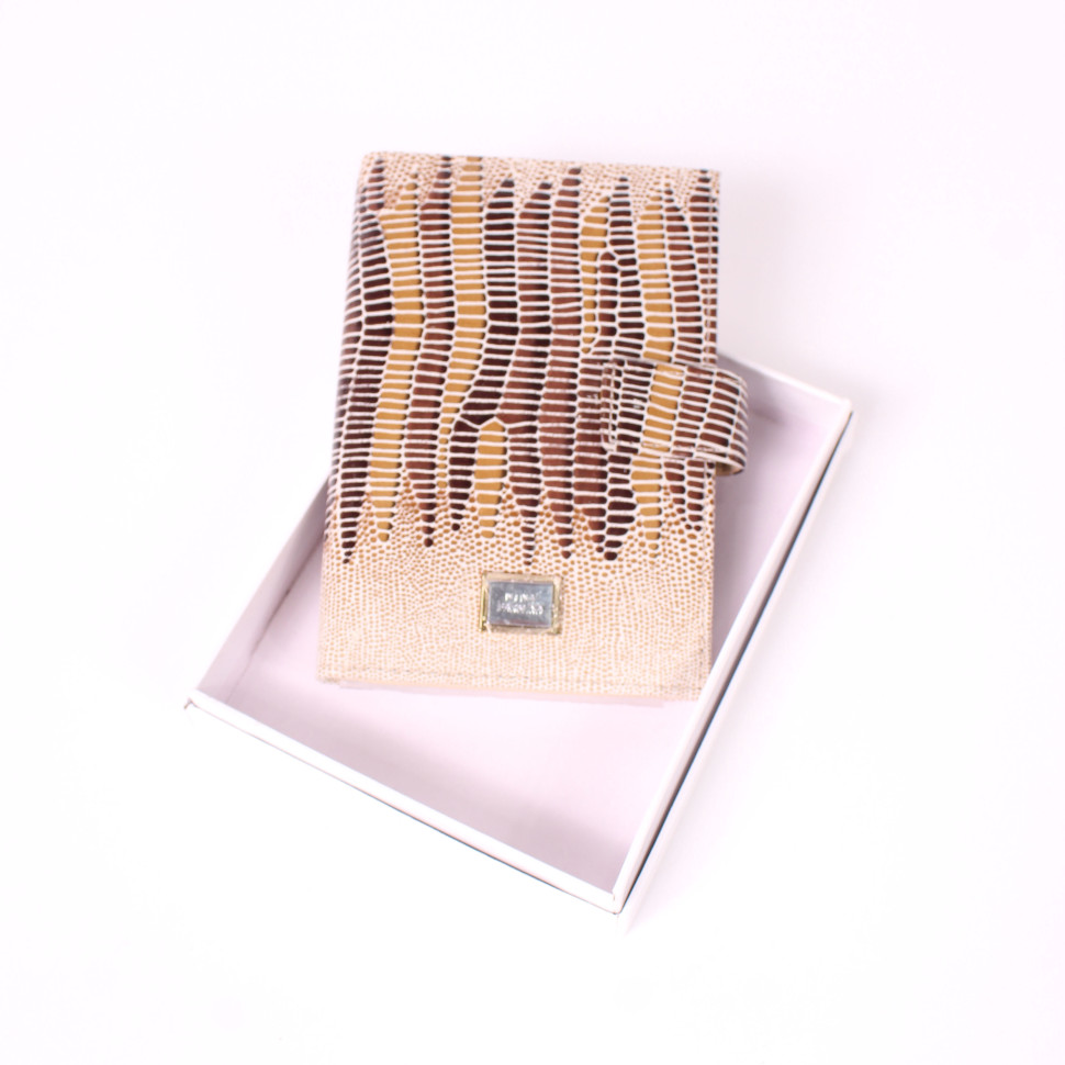 YG-080 Обложка на автодокументы с паспортом Nina Farmina 9320-308