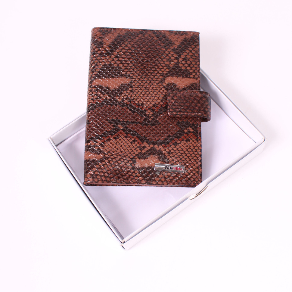 YG-080 Обложка на автодокументы с паспортом Nina Farmina 9320-10