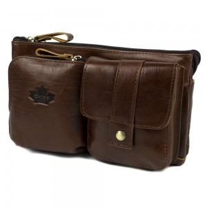 YO Мужская сумка на пояс Znixs 7713