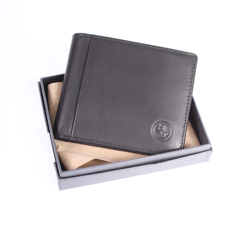 YK  Портмоне мужское HT 165-21 (нат. кожа)