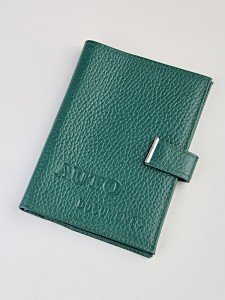 YW-47 Обложка на автодокументы с паспортом на кнопке