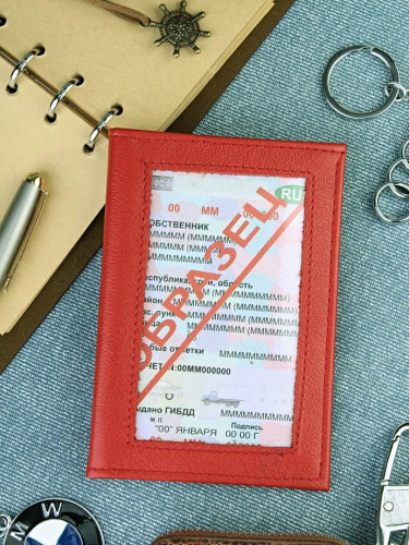 YG Обложка на автодокументы с визитницей C-040