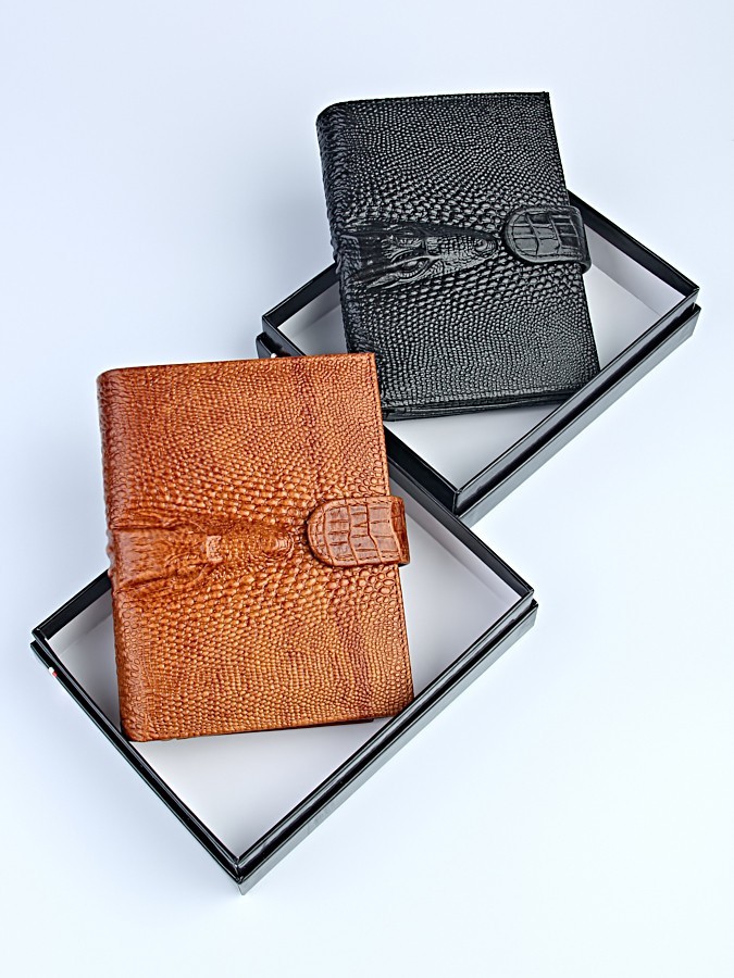 YK  Обложка для документов 3в1 "PY-001-253" (нат.кожа)