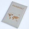 Обложка на паспорт "Travel 9#" (эко-кожа) 