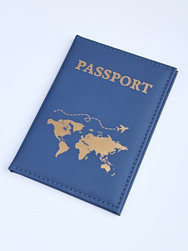 Обложка на паспорт "Travel 9#" (эко-кожа) 