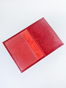 Обложка на паспорт с визитницей A-084