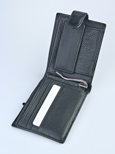 YK 037 Портмоне мужское "XX613-100K" (нат.кожа) 