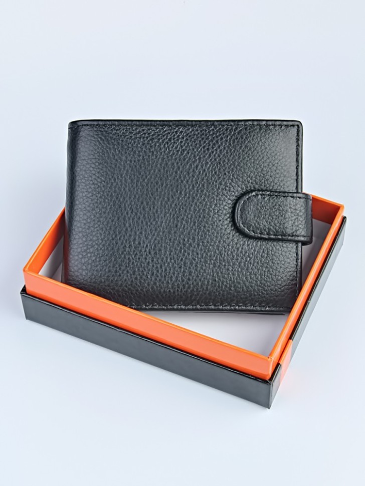 YK 037 Портмоне мужское "XX611-100K" (нат.кожа)