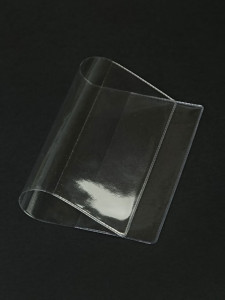 YW Обложка на паспорт 120 МКМ прозрачный "мягкая" (ПВХ)